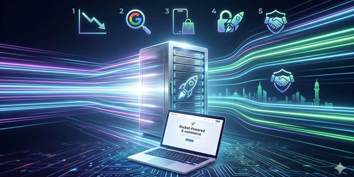 হোস্টিং-এর গতি কেন আপনার অনলাইন বিক্রয় বাড়িয়ে দিতে পারে? ৫টি বৈজ্ঞানিক কারণ